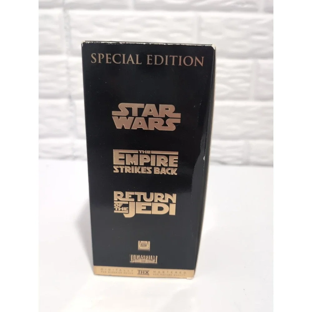 Star Wars Special Edition Original Trilogy 3 VHS Video Tape Box Set 1997 VGC